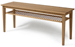 Sofa table, oak